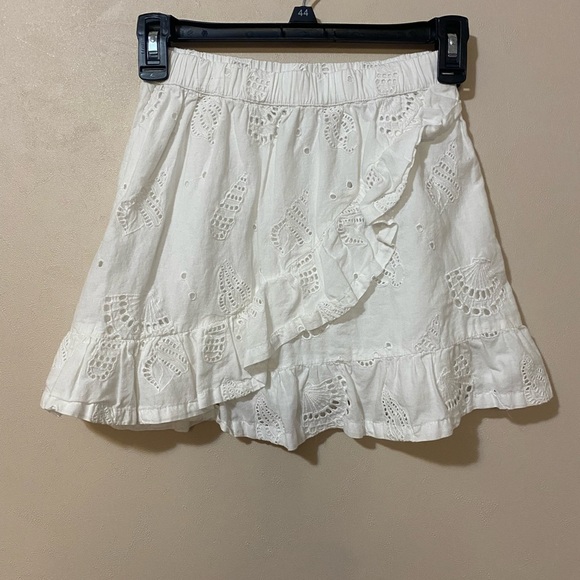 Vineyard Vines girls skirt white seashell size 10-12 - Picture 1 of 6